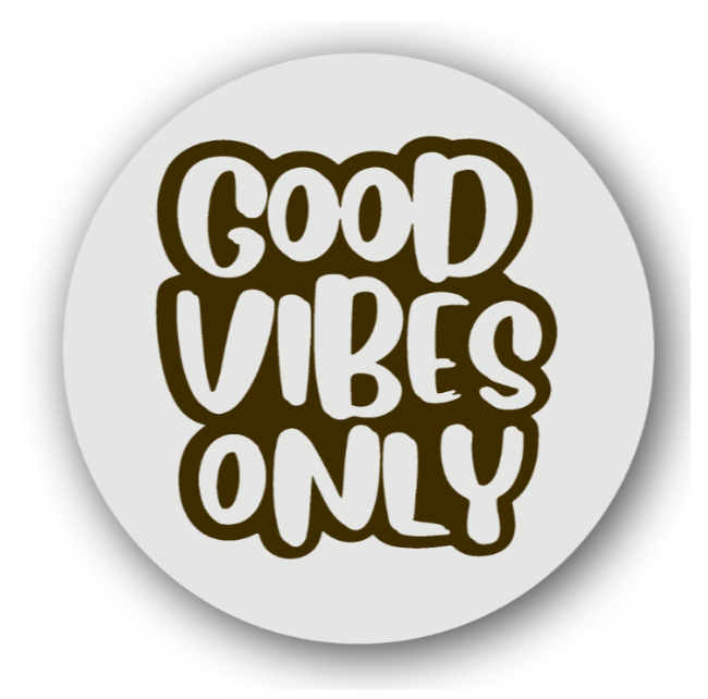 Good Vibes Only - Fridge Magnet
