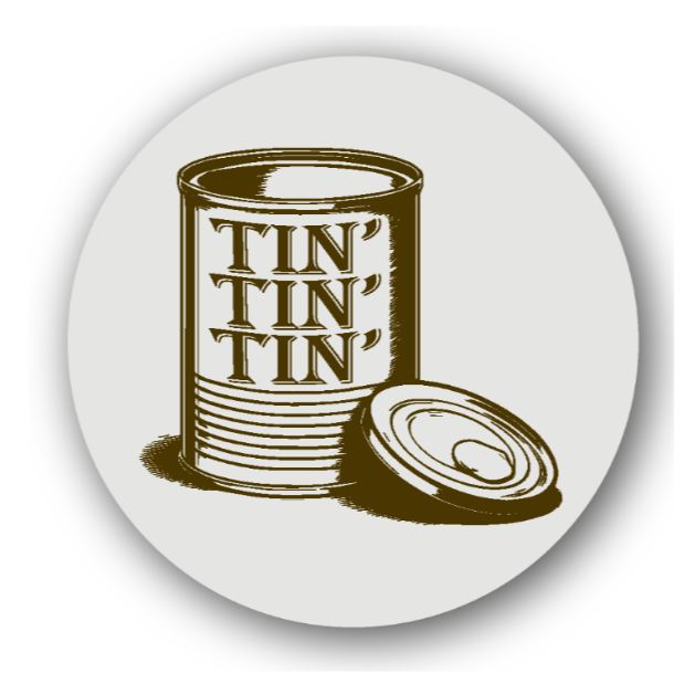 Tin Tin Tin (Yorkshire: It isn't in the Tin) - Fridge Magnet