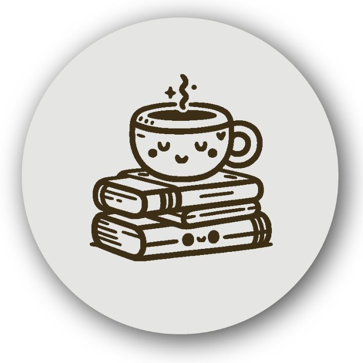 Coffee and Books - Fridge Magnet