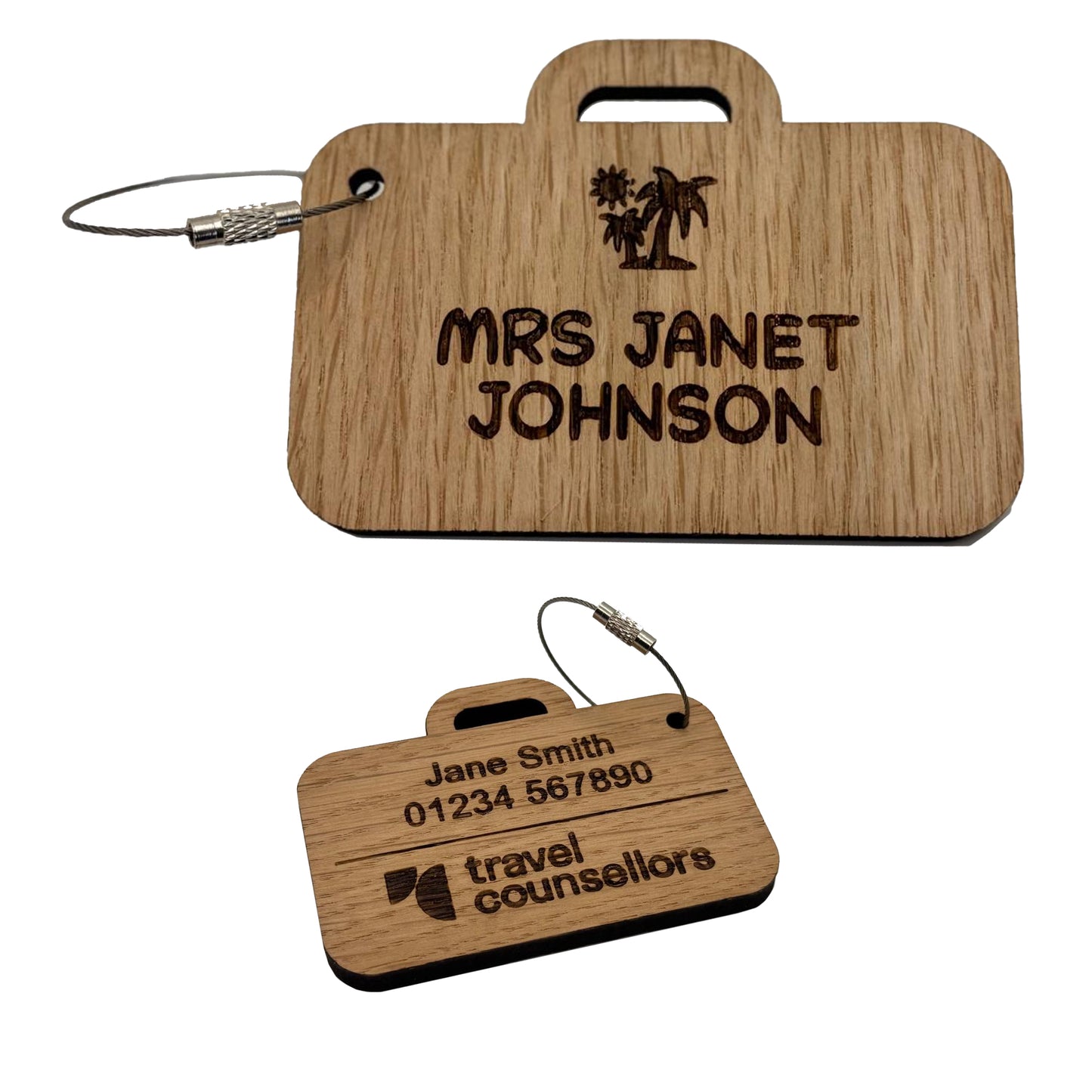 Travel Counsellors Sun Holiday Luggage Tag